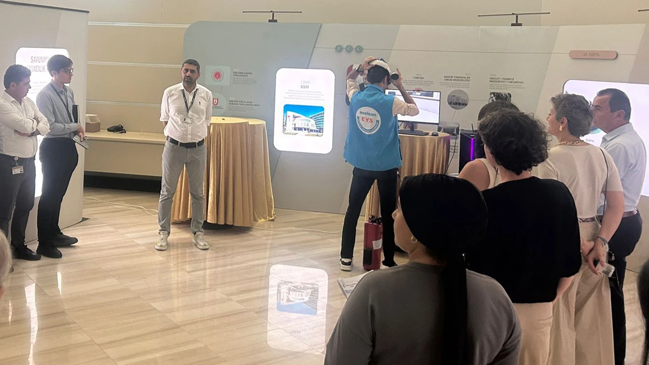 Savunma Sanayii Başkanlığı personeline yangında farkındalık eğitimi